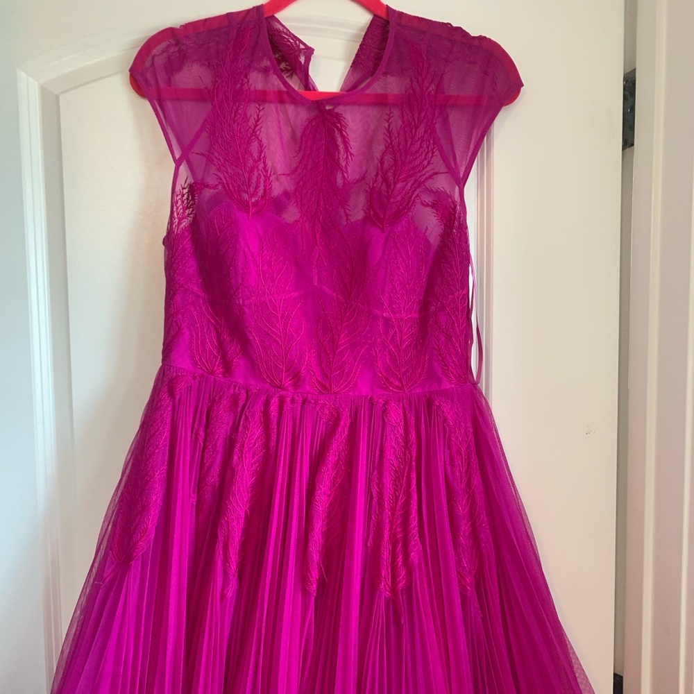 Pink Ted Baker midi dress